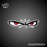 No Fear Sticker - Eyes